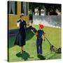 "Lemonade for the Lawnboy", May 14, 1955-George Hughes-Stretched Canvas