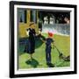 "Lemonade for the Lawnboy", May 14, 1955-George Hughes-Framed Giclee Print