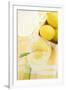 Lemonade in a Glass with a Lemon Slice on a Cocktail Stick-Foodcollection-Framed Photographic Print