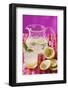 Lemonade in Glass and Jug-Foodcollection-Framed Photographic Print