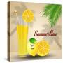 Lemonade Juice-sognolucido-Stretched Canvas