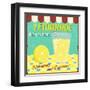 Lemonade Poster-radubalint-Framed Art Print