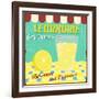 Lemonade Poster-radubalint-Framed Art Print