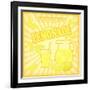 Lemonade Poster-radubalint-Framed Art Print