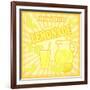 Lemonade Poster-radubalint-Framed Art Print