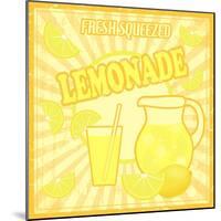 Lemonade Poster-radubalint-Mounted Art Print