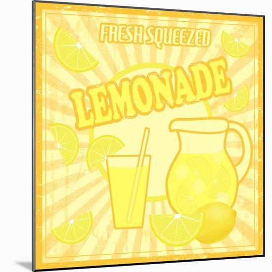 Lemonade Poster-radubalint-Mounted Art Print