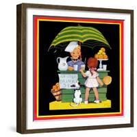 Lemonade Stand - Child Life-John Gee-Framed Giclee Print