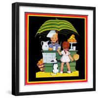 Lemonade Stand - Child Life-John Gee-Framed Giclee Print
