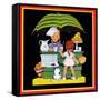 Lemonade Stand - Child Life-John Gee-Framed Stretched Canvas