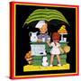 Lemonade Stand - Child Life-John Gee-Stretched Canvas