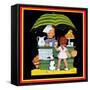 Lemonade Stand - Child Life-John Gee-Framed Stretched Canvas