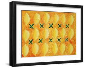 Lemons, 2004-Julie Nicholls-Framed Giclee Print