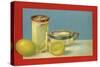 Lemons and Lemonade - Citrus Crate Label-Lantern Press-Stretched Canvas