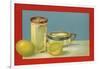 Lemons and Lemonade - Citrus Crate Label-Lantern Press-Framed Art Print