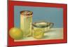 Lemons and Lemonade - Citrus Crate Label-Lantern Press-Mounted Art Print