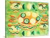 Lemons and Limes with Bowls, 2006-Julie Nicholls-Stretched Canvas