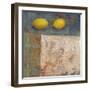 Lemons from Paris I-Carol Black-Framed Art Print