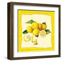 Lemons I-null-Framed Art Print