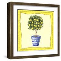 Lemons IV-null-Framed Art Print