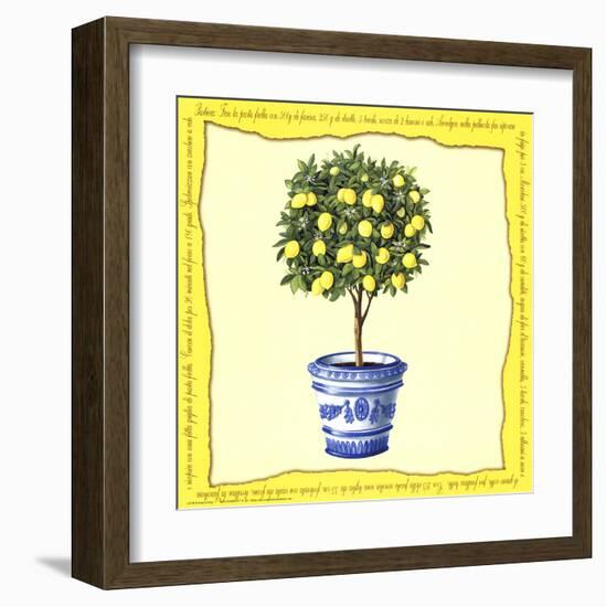 Lemons IV-null-Framed Art Print