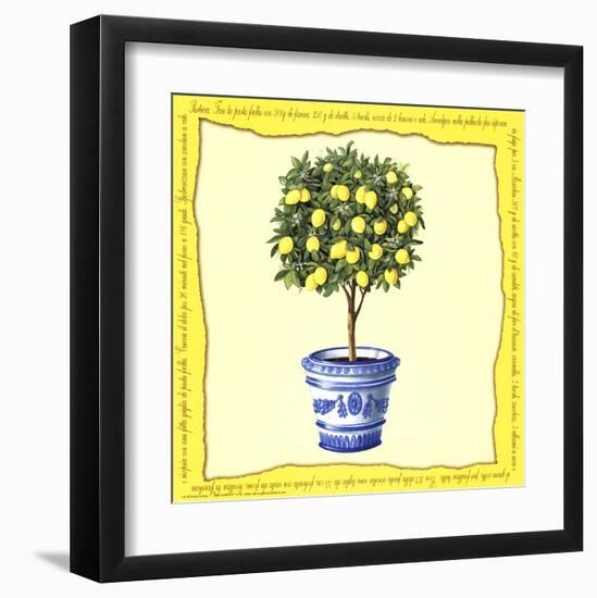 Lemons IV-null-Framed Art Print