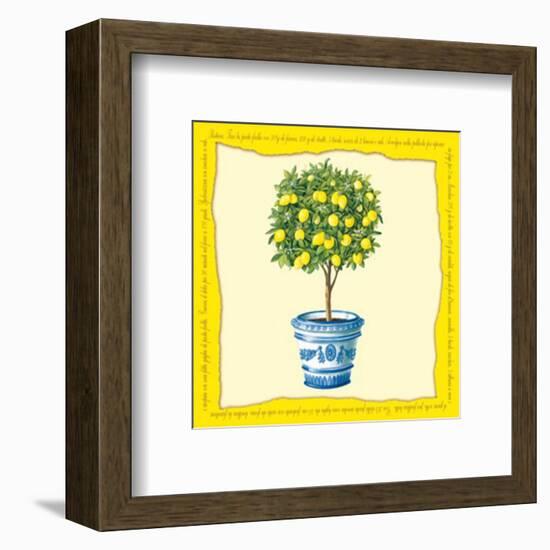 Lemons IV-null-Framed Art Print