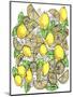 Lemons Original-Cyndi Lou-Mounted Giclee Print