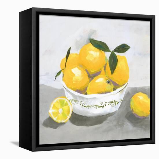 Lemons-Isabelle Z-Framed Stretched Canvas