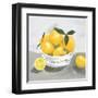 Lemons-Isabelle Z-Framed Art Print