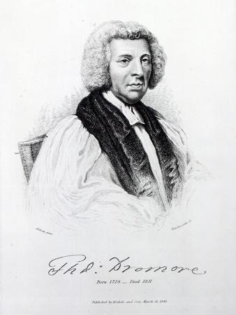 Thomas Percy, Bishop of Dromore, Engraved by John Hawksworth, 1848