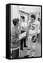 Len Dawson, Quarterback for the Kansas City Chiefs, Smokes a Ciagarette, January 15, 1967-Bill Ray-Framed Stretched Canvas