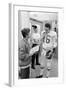 Len Dawson, Quarterback for the Kansas City Chiefs, Smokes a Ciagarette, January 15, 1967-Bill Ray-Framed Photographic Print