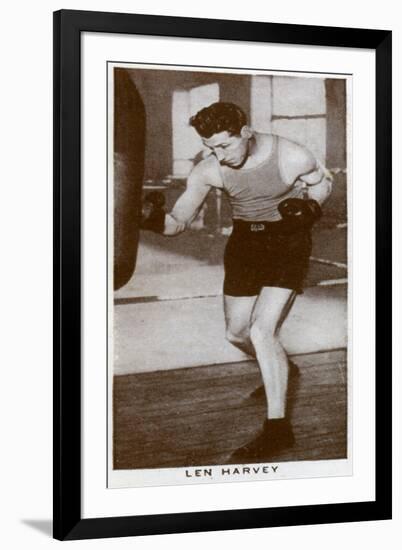 Len Harvey, British Boxer, 1938-null-Framed Giclee Print