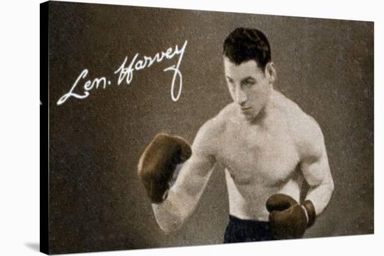 Len Harvey, Light Heavy Weight Boxing Champion of Great Britain, 1935-null-Stretched Canvas