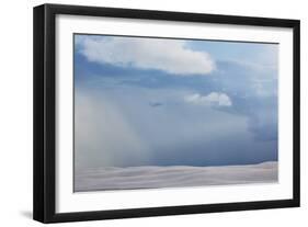 Lencois Maranhenses National Park and Sand Dunes on a Stormy Afternoon-Alex Saberi-Framed Photographic Print