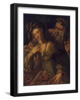 Lencotea and Neptune-Bartolomeo Guidobono-Framed Giclee Print