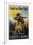 Lend as They Fight - Buy More Liberty Bonds Poster-Sidney H. Riesenberg-Framed Giclee Print