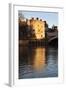 Lendal Tower and the River Ouse at Sunset, York, Yorkshire, England, United Kingdom, Europe-Mark Sunderland-Framed Photographic Print