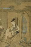 Woman Fantasizing, Qing Dynasty, Kangxi Period, C.1700-22-Leng Mei-Framed Giclee Print