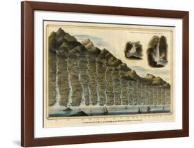 Length of the Rivers of Scotland, c.1832-null-Framed Art Print