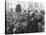 Lenin Addressing a Crowd in Red Square, Moscow, Russian Revolution, October 1917-null-Stretched Canvas