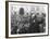 Lenin Addressing a Crowd in Red Square, Moscow, Russian Revolution, October 1917-null-Framed Giclee Print