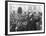 Lenin Addressing a Crowd in Red Square, Moscow, Russian Revolution, October 1917-null-Framed Giclee Print