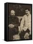 Lenin and Stalin-null-Framed Stretched Canvas