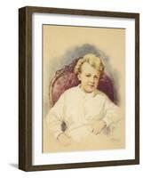 Lenin as a Child-null-Framed Giclee Print