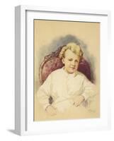 Lenin as a Child-null-Framed Giclee Print