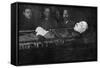 Lenin in Coffin-null-Framed Stretched Canvas