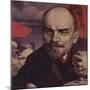 Lenin, Russian Bolshevik Revolutionary-null-Mounted Giclee Print