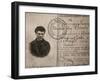 Lenin's Fake Identity Card, July 1917-null-Framed Photographic Print